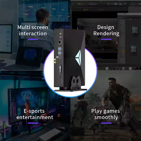 MSECORE MV200 mini computer Intel Core i9-9900KF GTX1660S 6GB Dedicated Card Game Mini PC NVME SSD 2