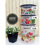 Tupperware Childhood Memories One Touch Set/ Tupperware One Touch Movie/ One Touch Canister Medium