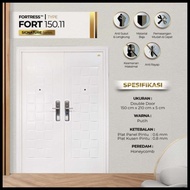 Fortress Pintu Baja 150.12/Pintu Besi/Pintu Rumah/Pintu Utama Original Best Quality Termurah
