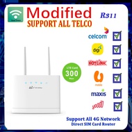 MODIFIED 4G LTE CPE R311 ROUTER MODEM UNLOCKED UNLIMITED HOTSPOT WIFI TETHERING