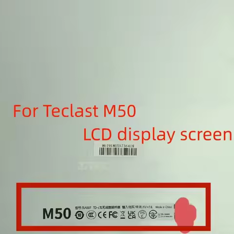 For 10.1-inch new Teclast M50 M50HD tablet LCD display Teclast M50Pro digitizer screen assembly