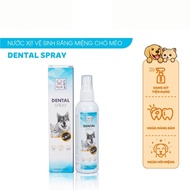 Dental Spay 118ml Oral Hygiene Spray for Dogs, Cats removes plaque prevents tooth decay and bacteria
