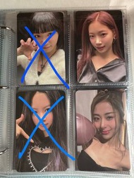 Lesserafim Fearless 特典小卡