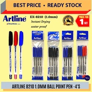 Artline Ball Point Pen 1.0mm (8210 / 4pcs) / Artline Ball Pen