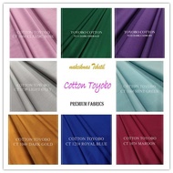 Kain Pasang Original Cotton Linen Japan Cotton/ Toyobo Cotton, Bidang 60 inci [0.5METER]