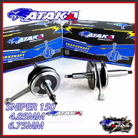 ATAKA Racing Crankshaft Assy For Sniper 150 V1 V2 +4.85MM / +6.75MM EXCITER150 MX KING VIXION R15 OL