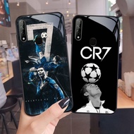 FA-45 Ronaldo CR7 HD Glass Case Casing Kaca for OPPO A5 A12 A11K F7 A5S F5 A12S A9 F9 Pro 2020