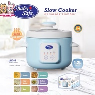 Baby Safe Slow Cooker LB018 1.2 L - Babysafe Slow Cooker 1.2 Liter