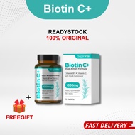 BIOTIN C+ BIOTIN C PLUS BY SUPERVITA DUAL ACTION FORMULA [100% ORIGINAL HQ] + [FREEGIFT + FREE BUBBL