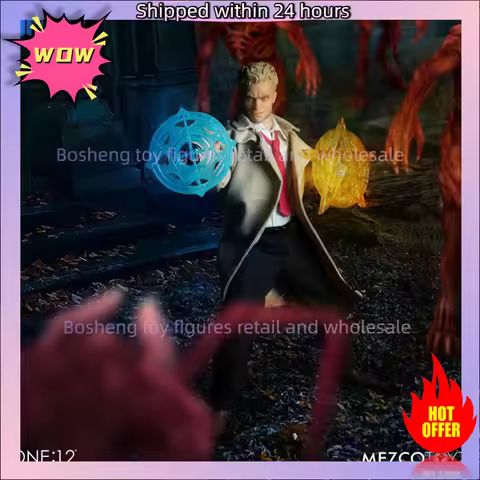 Orignal MEZCO TOYZ One:12 Collective Constantine Deluxe Edition In Stock Anime Action Collection Fig