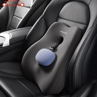 Bộ gối đầu và tựa lưng Awesome chống gù thiết kế cục matxa tác động trực tiếp đến vị trí đau nhức