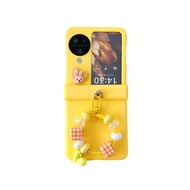 With Chain Casing N3Flip N2Flip 3in1 Cute Bunny Cover for OPPO Find N3 Flip N2 Flip With Lanyard Pho