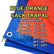 Blue Sack Trapal Waterproof | Sack Trapal | Blue Orange Sack | Waterproof Sack Trapal Sakolin Sack