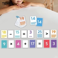 [TENOL] Number Flash Cards 0-25 Math Cards,Addition Subtraction,Flashcards Math Games