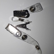 GANTUNGAN Name clip id card clip holder, initial card clip