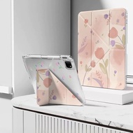 For Samsung Galaxy Tab A11 Plus 11" A9 Plus 11" New Y-shaped Stand Flip Cover With Pen Slot Tab A8 1