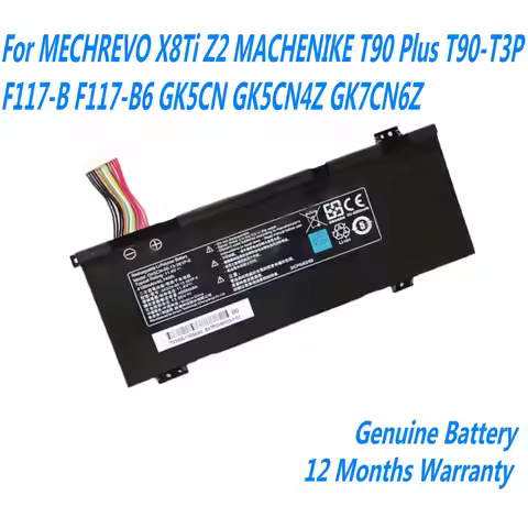 NEW GK5CN-00-13-3S1P-0 Laptop Battery For MECHREVO X8Ti Z2 MACHENIKE T90 Plus T90-T3p F117-B F117-B6