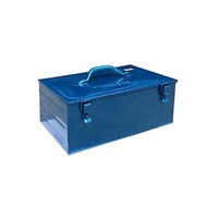 【Trusco】專業型雙層工具箱(上提把)-鐵藍