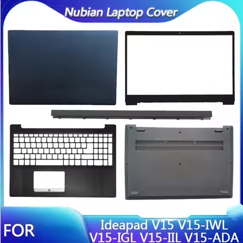 For Ideapad V15 V15-IWL V15-IGL V15-IIL V15-ADA Laptop LCD Back Cover/Front Bezel/Palm Rest Keyboard