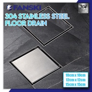 Floor Drain 304 Stainless Steel Floor Trap Grating Floor Trap Anti Smell Invisible Floor Drain Bathr