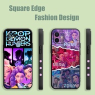 Casing For OPPO A77 A77S A93 Reno 7 4F 4 Lite R17 Pro Kpop Demon Hunters Pink Aesthetics XWC85 Phone