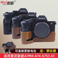 New Style Suitable for Camera Shadow-Resistant Camera Bag Suitable for Sony Genuine Leather Base Lea