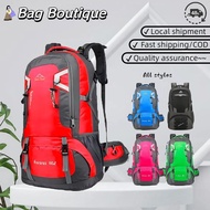 【Ready Stock】TRAVEL HIKING 40L/60L/85L Unisex Premium Waterproof Outdoor Nylon Multipurpose Backpack