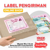 Shipping Address Stickers Online Shop Address Sticker/s Custom Address Sticker/s Online Shop Address