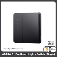 Aqara Switch Z1 Pro Single Rocker (Black)