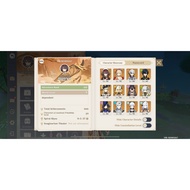 Genshin Account AR60 endgame account