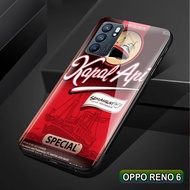 Softcase Glass Kaca OPPO RENO 6 - Casing Hp OPPO RENO 6 - C57 - Pelindung hp OPPO RENO 6  - Case Handphone OPPO RENO 6 - Casing Handphone OPPO RENO 6