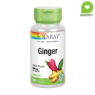 Solaray, Ginger, 1,100 mg, 100 VegCaps (550 mg per Capsule)