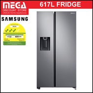 SAMSUNG RS64R5306M9/SS  617L SPACEMAX SIDE-BY-SIDE FRIDGE (3 TICKS)