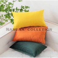 Sofa Cushion Cover suedePOLOS size (30x50) (30x60) (40x60)