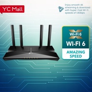 TP-Link WiFi 6 AX1800 Dual Band Gigabit Wireless Wifi Router For UniFi/ Maxis/ Time Fiber