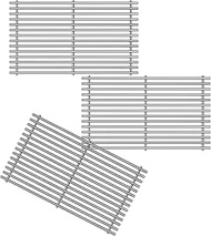 Htanch 18.7" SUS304 9MM Cooking Grates for Weber Genesis II 400 and Genesis II LX 400, Genesis II/LX