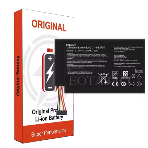 High Quality Battery C11-ME370T / C11 ME370T for Asus Google Nexus 7 for MeMo Pad ME172V 3.75V 16WH 