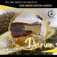 Durian Basque Burnt Cheesecake [Cakesomarvellous]