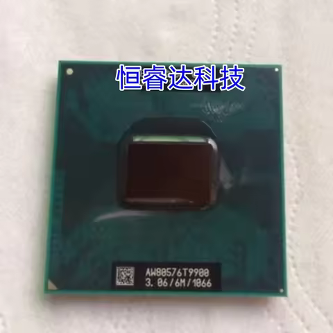 Core 2 Duo T9900 SLGEE CPU Laptop Processor 3.0 GHz Dual Core Dual Thread 6M 35W Socket P