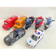 [Hv Toys]Inertia Transportation Kid Toys Bus/Motorcycle/Car