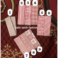 Batik cap.dustypink Batik Fabric Cotton Batik Kain Batik Kain Batik Siap Jahit