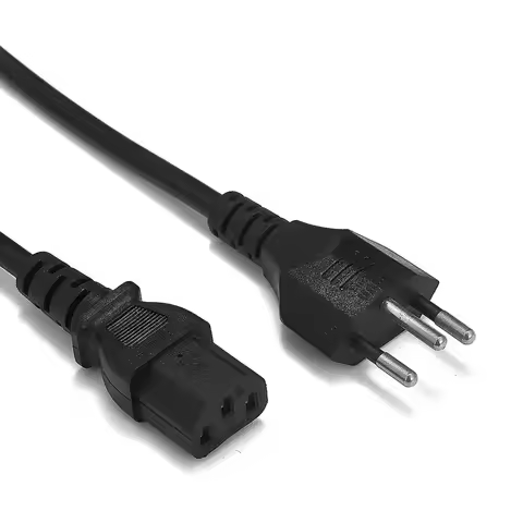 IEC C13 Power Supply Cord 1.5m 2m 3m 5m Swiss Plug Power Cable For Dell PC Computer Monitor Printer 