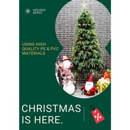 180cm (6ft) High Quality and realistic (PE &amp;PVC) Christmas Tree