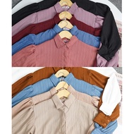 Stock GFS BALOON LADY CRUSH OVERSIZE SHIRT