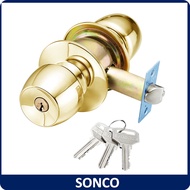 ALEX Tubular Knob Cylindrical Cylinder Door Lock Tombol Pintu Tombol Pintu Bilik Rumah