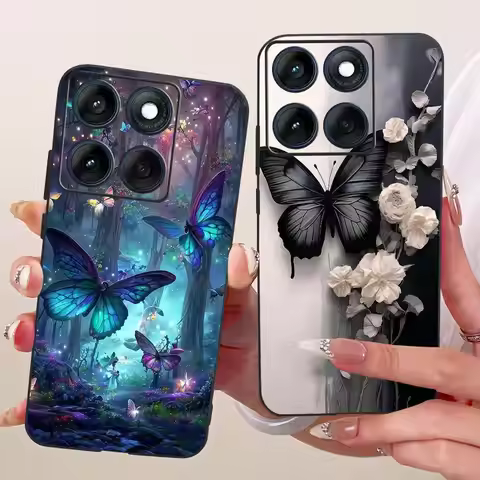 Soft Silicone Casing For Motorola Edge 60 60s 60 Fusion Moto Edge 60 Pro Phone Case Cartoon Cat Drag