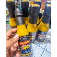 Mango Habanero Hotsauce 50ml & 150ml Glass Bottle by Niko’s Sinamak made from Yellow Habanero