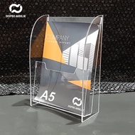 Acrylic Brochure Holder Acrylic Brochure Holder A5 BK-002