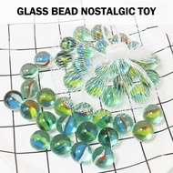 Glass Marbles Nostalgic Toys Glass Bead Checkers Game Ball Children Loose Beads PK House Toys S8J9