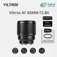 Viltrox AF 85mm f1.8 II Mark II Auto Focus Lens for Sony FE / FUJIFILM XF / NIKON Z AF85MM